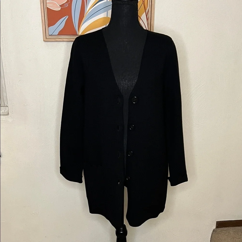Kate Spade Scalloped Sweater Blazer Size S NEW